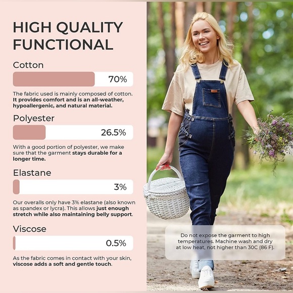 Maternity overall (long) - Picture 8 of 8